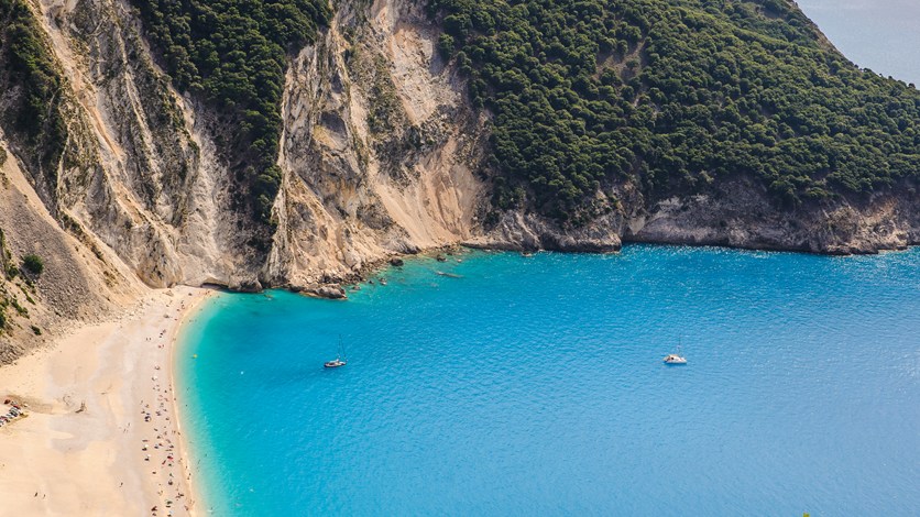 Myrtos Beach in Pessada