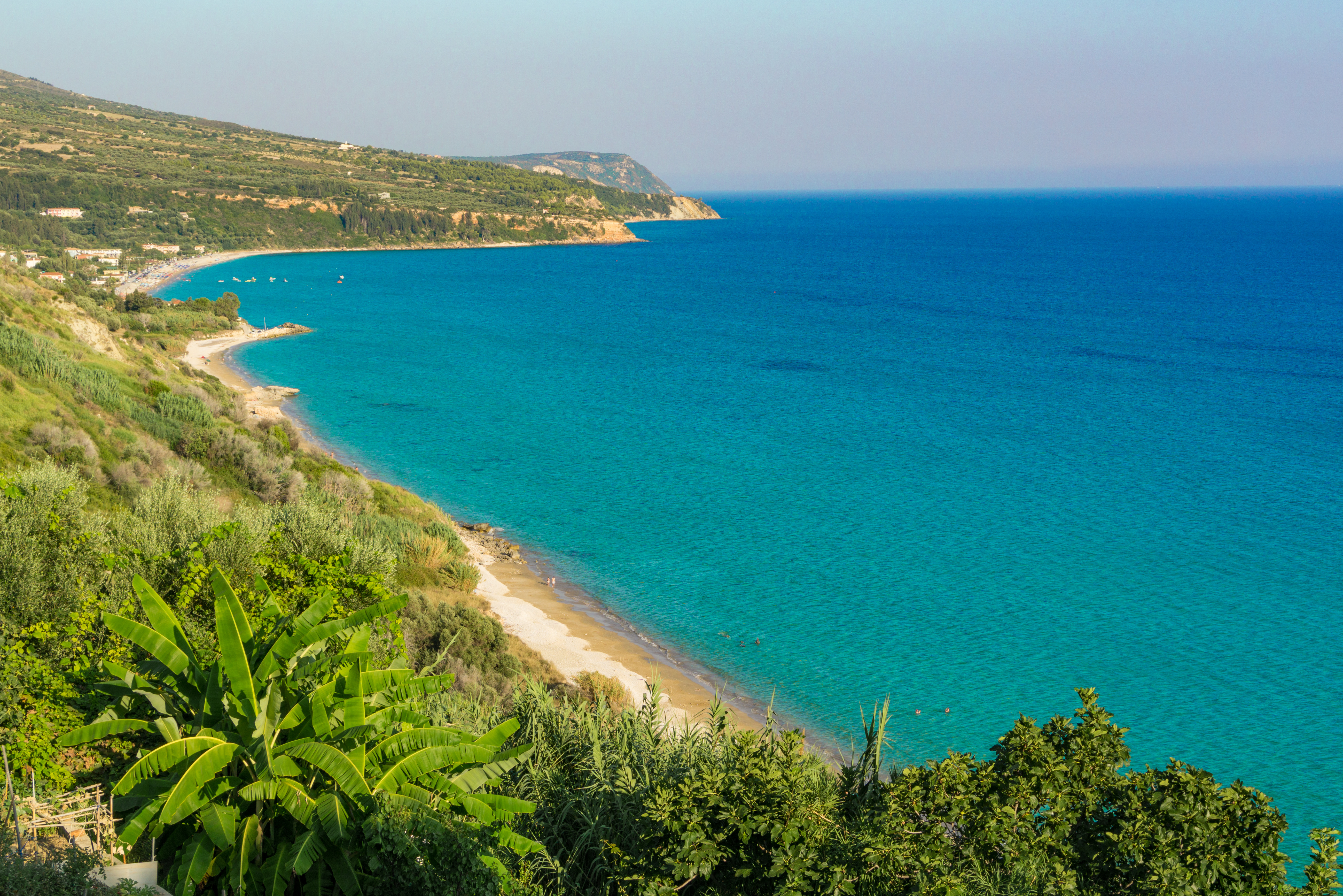 Sea views and beaches of Lourdata, Kefalonia, Greek Islands