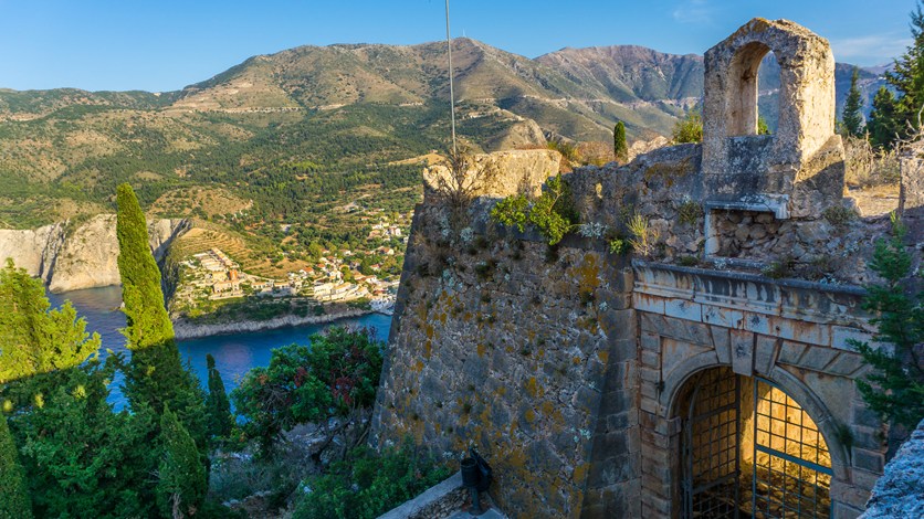 Explore the Castle in Assos