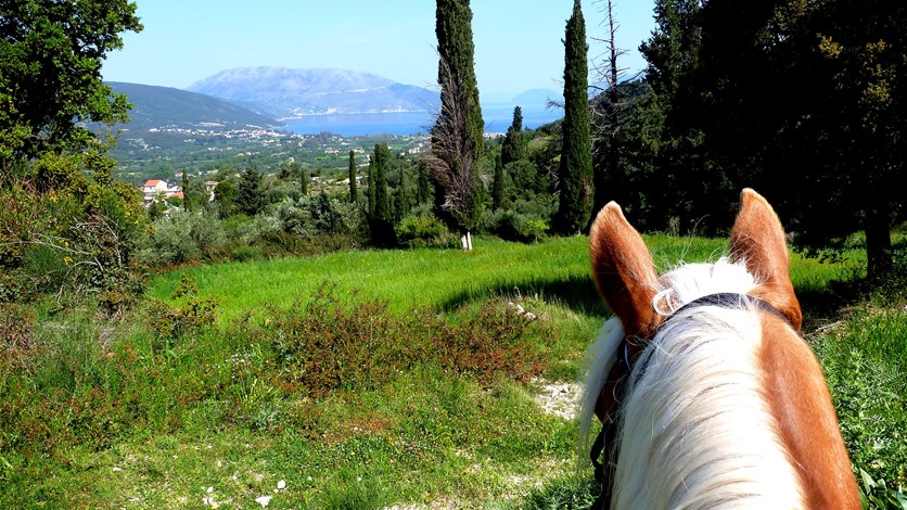 Horse riding in Sami
